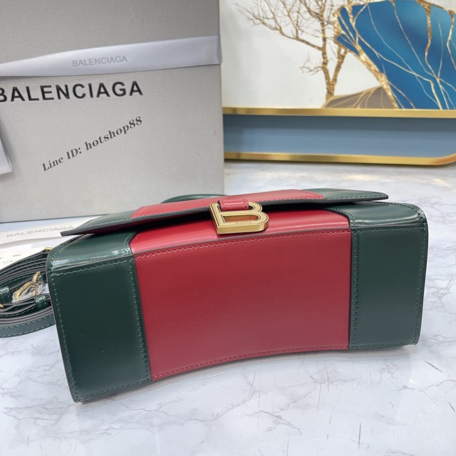 Balenciaga專櫃爆款Hourglass沙漏包手提女包 巴黎世家原廠正品級別聯名沙漏 fyj1529